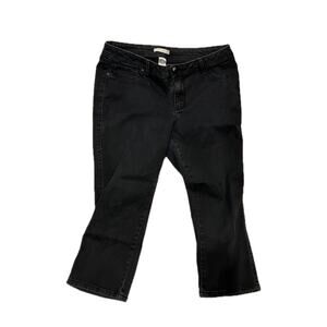 Westport 1962 Short Legged Womans Black Jeans 14